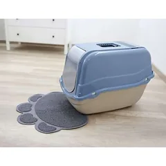 KERBL kilimėlis-šluostė po kačių tualetu, pilkas, 47 cm — 3 nuotrauka