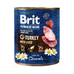 Brit Premium by Nature su kalakutiena ir kepenimis, drėgnas maistas šunims 800 g — 2 nuotrauka