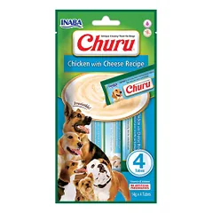 Churu kreminis skanėstas su vištiena ir sūriu šunims, 4 vnt.