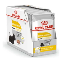 Royal Canin Dermacomfort Care drėgnas maistas šunims, kurių oda linkusi į sudirgimą ir niežėjimą, 85 g