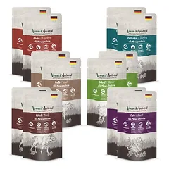 Venandi Animal mišrus rinkinys, drėgnas maistas katėms 12 x 125 g