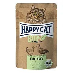 Happy Cat Bio Pouch drėgnas maistas katėms, ekonominė pakuotė 12 x 85 g — 5 nuotrauka