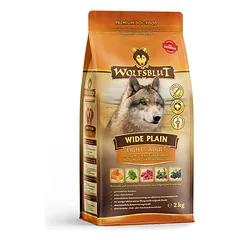 Wolfsblut Adult Wide Plain Light sausas maistas suaugusiems šunims su arkliena, 2 kg