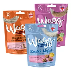 WAGG Mix 3 x 125 g skonių šunų skanėstų