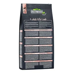 Greenwoods su ėriena, bulvėmis, špinatais ir spanguolėmis, sausas maistas šunims, 1,5 - 2,9 kg — 4 nuotrauka