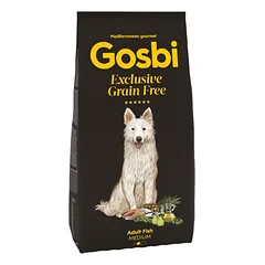 Gosbi begrūdis sausas maistas suaugusiems vidutinių veislių šunims Exclusive Grain Free Adult Fish Medium, 12 kg — 5 nuotrauka