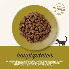 Applaws Adult su višta ir ėriena, sausas maistas katėms, 5 - 9,9 kg — 4 nuotrauka