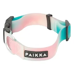 PAIKKA švytintis antkaklis šunims, L 2,5x35-48cm, spalvotas