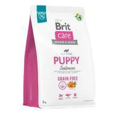 Brit Care Grain-free Puppy Salmon begrūdis, sausas maistas šuniukams, 3 kg