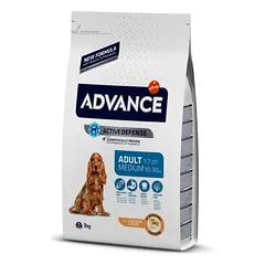 Advance Medium sausas maistas suaugusiems šunims 3 kg — 2 nuotrauka