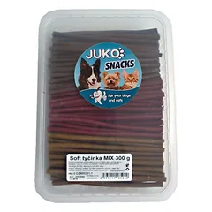 Skanėstai šunims MIX JUKO Snacks soft bar