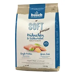 Bosch HPC Soft Junior su vištiena ir batatais, sausas maistas šunims, < 1,4 kg — 2 nuotrauka