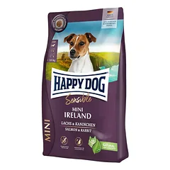HAPPY DOG Sensible Mini Ireland 4kg su lašiša ir triušiena