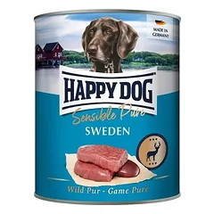 Happy Dog Sensitive Pure Sweden konservai šunims su žvėriena, 800 g — 2 nuotrauka