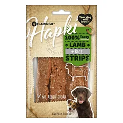 Flamingo Lamb'N Rice Strips - vieno baltymo skanėstai šunims su ėriena ir ryžiais