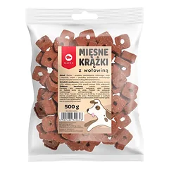 MACED skanėstas žiedai su jautiena 500 g