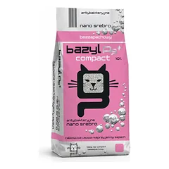 BAZYL Super Premium Ag+ Compact 10l betonitinis kraikas