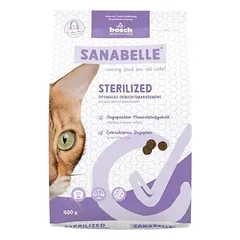 SANABELLE Sterilized 400 g sterilizuotiems katėms parduotuvėje fera.lt