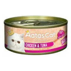Aatas Cat Creamy Chicken&Tuna konservai katėms, 80 g parduotuvėje 1petshop.lt