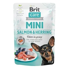 Sparpaket Brit Care Mini Sterilised in Soße 48 x 85 g