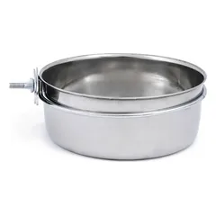 Beeztees dubenėlis šunims Coopcup Inox su varžtu, Talpa: 600 ml — 2 nuotrauka