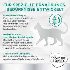 Concept for Life Veterinary Diet Hypoallergenic su lašiša, drėgnas maistas katėms — 3 nuotrauka