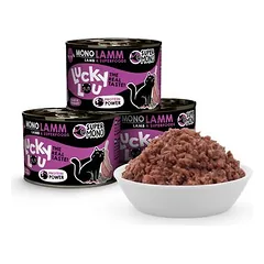 Lucky Lou SuperMono drėgnas maistas katėms 200 g — 5 nuotrauka