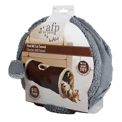 AFP Lambswool Find Me tunelis katėms, pilkas — 1 nuotrauka