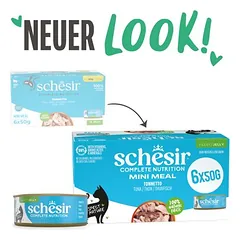 Schesir Complete Nutrition filė drebučiuose 6 x 50 g skardinėse, drėgnas maistas katėms — 2 nuotrauka