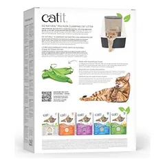 Catit Go Natural kraikas katėms iš žirnių lukštų, be kvapo, 5,6 kg (2 x 2,8 kg) — 2 nuotrauka
