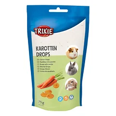 Morkų lašeliai triušiams ir smukliems graužikams TRIXIE 75g