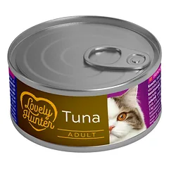 LOVELY HUNTER KONSERVUOTAS PAŠARAS KATĖMS SU TUNU