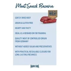 Happy Dog skanėstas šunims su jautiena Meat Snack Allgäu, 75 g — 2 nuotrauka