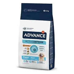 Advance Dog Maxi Puppy sausas maistas didelių veislių šuniukams su vištiena ir ryžiais, 12 kg