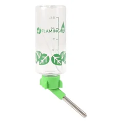 Flamingo Sippy girdykla smulkiems gyvūnams, su tvirtinimu, 150 ml