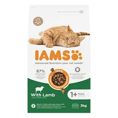 IAMS Cat Adult su ėriena, sausas maistas katėms 3 kg parduotuvėje Petz.lt