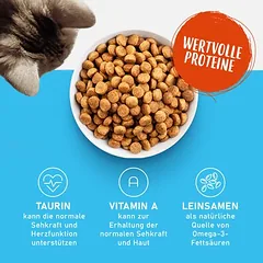 Smilla Kitten su paukštiena, sausas maistas kačiukams, > 10 kg — 2 nuotrauka