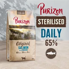 Purizon Sterilised Adult Lachs mit Huhn - getreidefrei