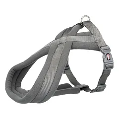TRIXIE Premium touring petnešos, S 35-65cm/20mm, grafito parduotuvėje pethappy.lt