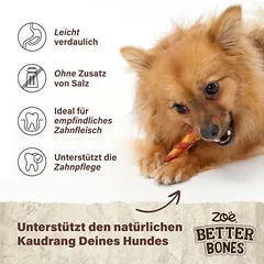 Zoë Better Bones su vištiena, rozmarinais ir čiobreliais Twist, skanėstai šunims, 80 - 124 g — 2 nuotrauka