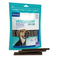 Virbac VeggieDent Fresh 10-30 kg skanėstai dantų higienai šunims, N15