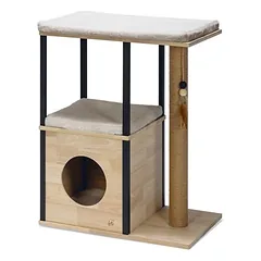 Designed by Lotte medinė draskyklė katėms Nala, natūrali — 4 nuotrauka