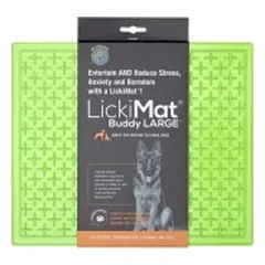 Laižymo kilimėlis LickiMat Dog Buddy XL, žalias