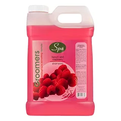 Pet Silk Spa Formula French Wild Raspberry šampūnas - drėkinamasis šampūnas, palengvinantis kailio iššukavimą, su aviečių kvapu, koncentratas 1:16 - 9.5L