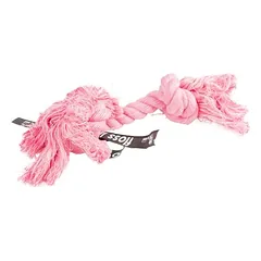 Europet Bernina Hundespielzeug Seil mit 2 Knoten "do you even floss dawg"