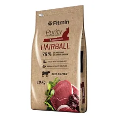 Fitmin Cat Purity Hairball sausas maistas katėms