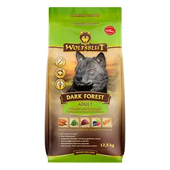 WOLFSBLUT Dark Forest Adult sausas maistas suaugusiems šunims su elniena ir batatais, 12,5 kg