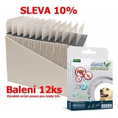 Max Biocidas Spot-on Dog repelentas kapsulės šuo 5 x 1 ml (12 vnt) NUOLAIDA 10 % !CZ!