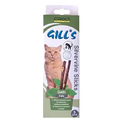 Gill’s Silvervine lazdelės katėms, 5vnt