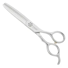 Yento Fanatic Series Thinner - profesionalios vienpusės retinimo žirklės, pagamintos iš anglies nerūdijančio plieno, 30 dantų, 6" — 2 nuotrauka